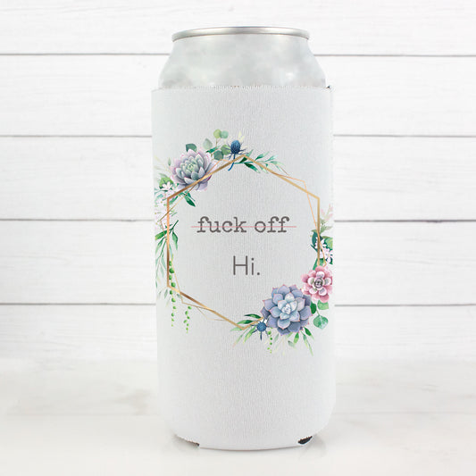 Fuck Off 12oz. Skinny Can Cooler