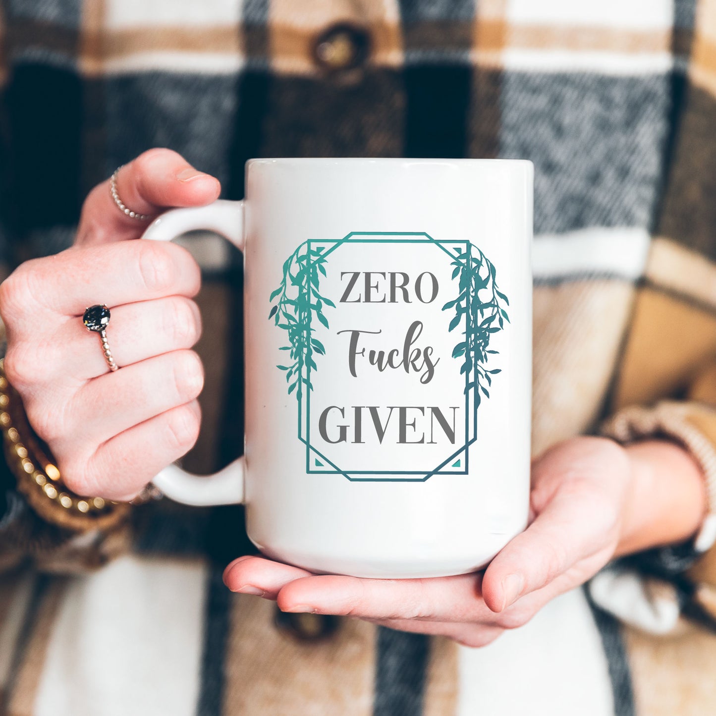 Zero Fucks Given 15oz. Mug